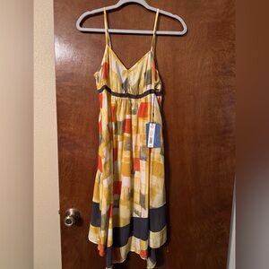 Colorful Abstract Women's Dress